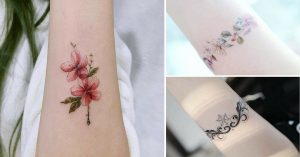 Tatuagens delicadas braços