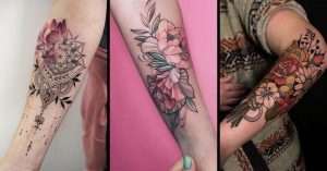 Tatuagens fantásticas nos braços