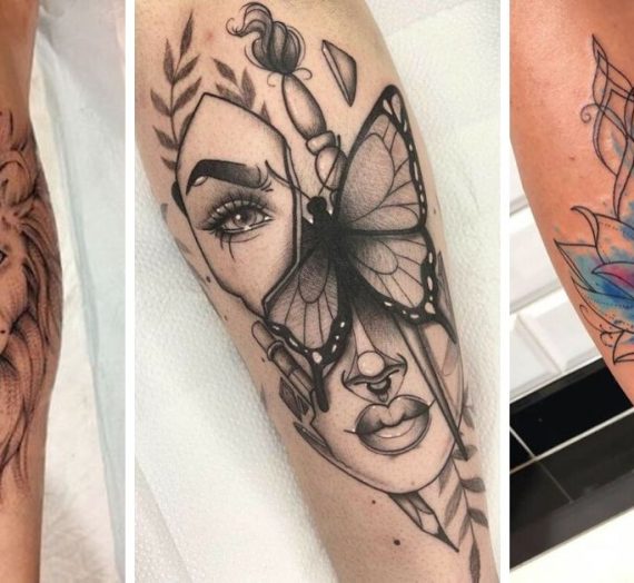 33 Tatuagens das mais belas e fantásticas na Panturrilha