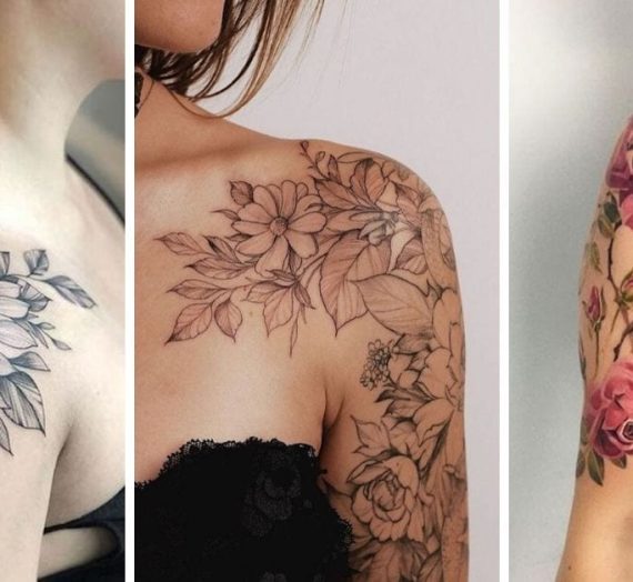 39 Fantásticas tatuagens femininas no ombro