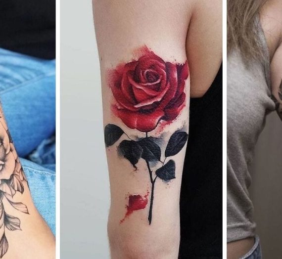 41 Tatuagens de Rosas no Braço Fantásticas