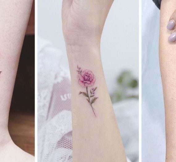 37 Tatuagens de Rosas Delicadas Fantásticas