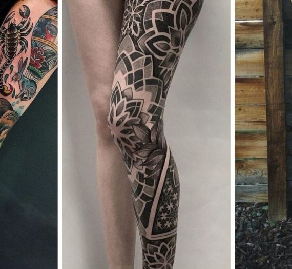 31 Tatuagens femininas fantásticas na perna