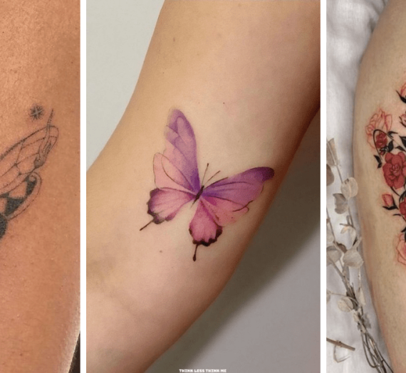 31 Tatuagens de Borboletas para você se inspirar