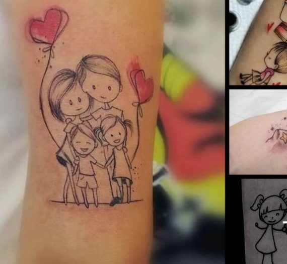 21 Tatuagens de família: símbolos do amor e apoio incondicional