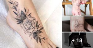 Tatuagens femininas nos pés