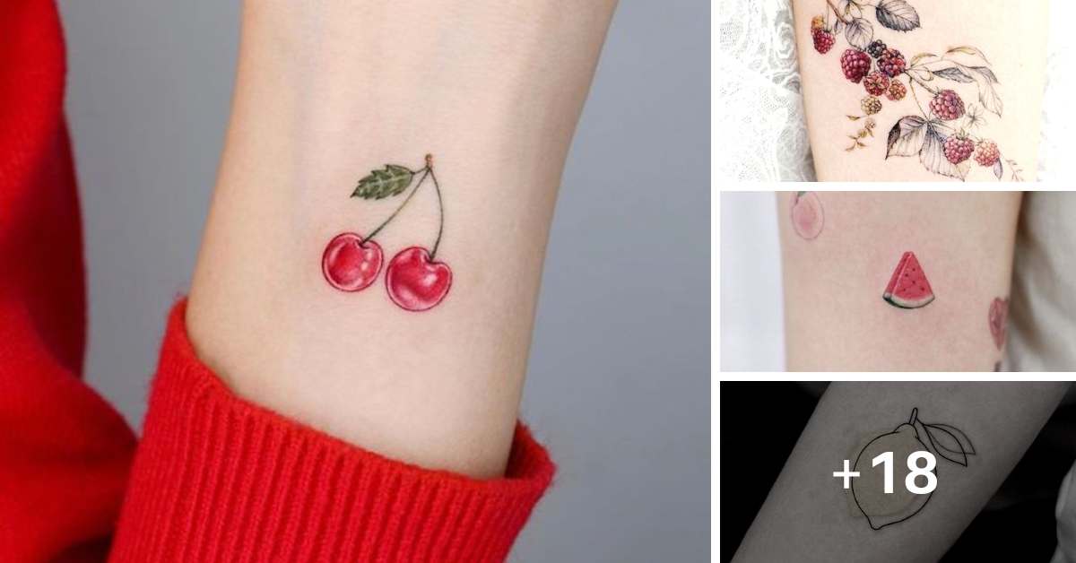 Tatuagens de frutas