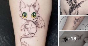 Tatuagens femininas de dragões