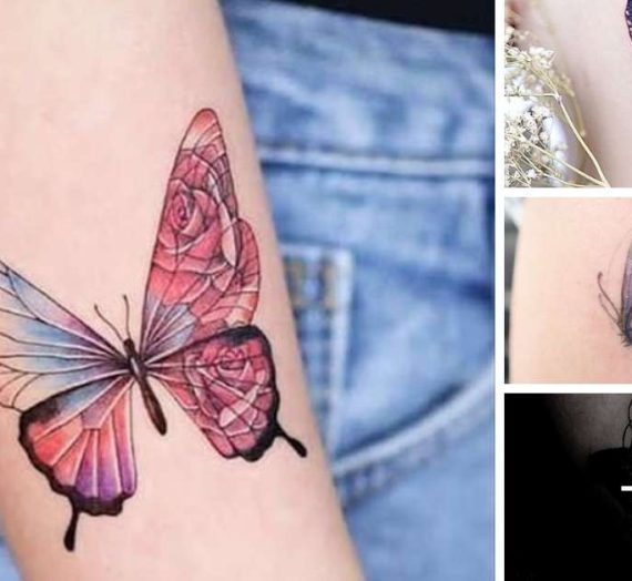 Tatuagens de Borboletas Coloridas: Beleza e Significado