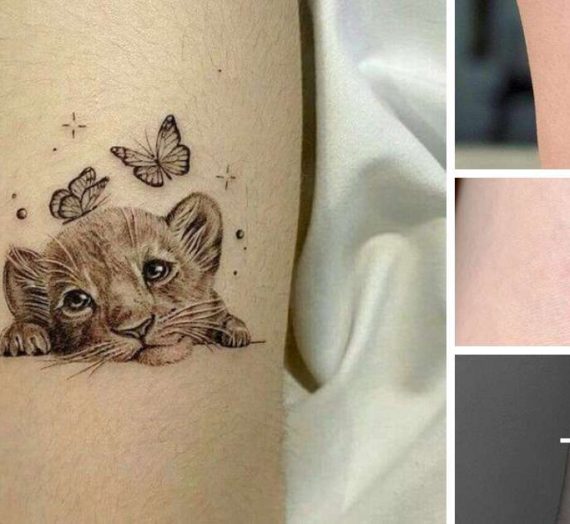 23 Tatuagens fofas de animais: inspire-se