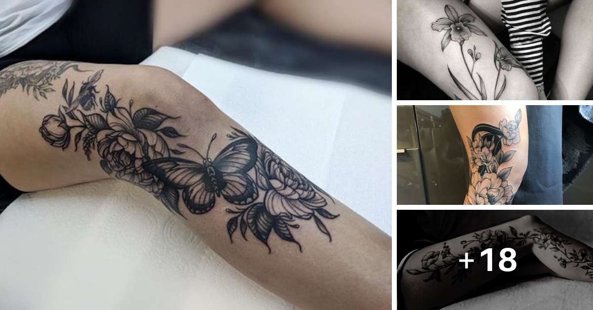 tatuagens femininas nas pernas