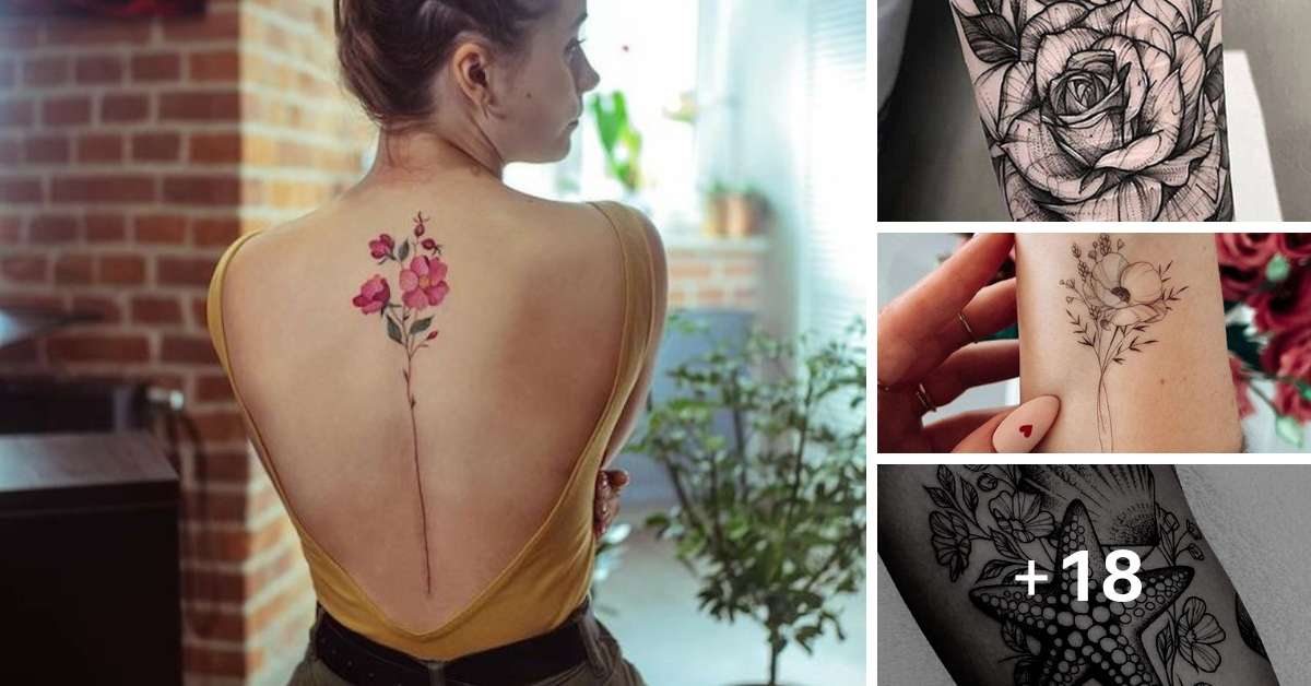 21 Tatuagens Femininas que celebram a natureza