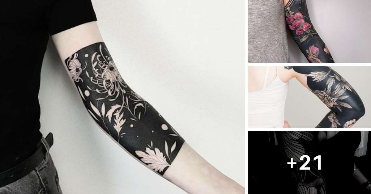 Tatuagens Femininas Estilo Blackwork