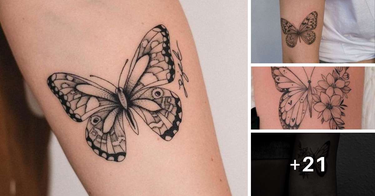 tatuagens de borboletas mais bonitas