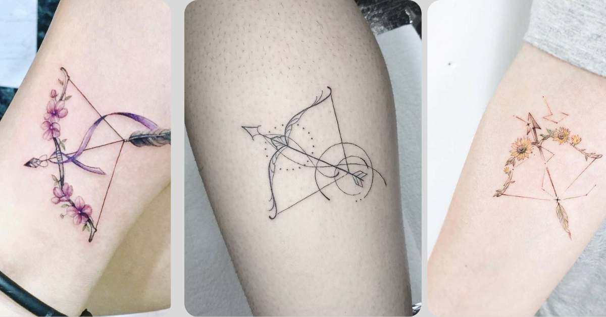 tatuagens femininas de flechas