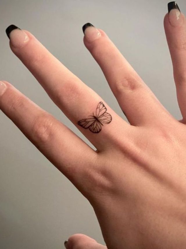 Tatuagens de Dedos Inspiração, cuidados e tendências