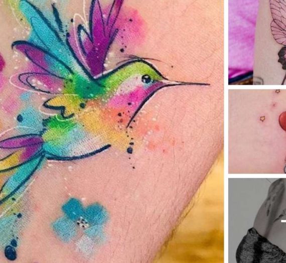 Tatuagens coloridas: como escolher a paleta perfeita para você