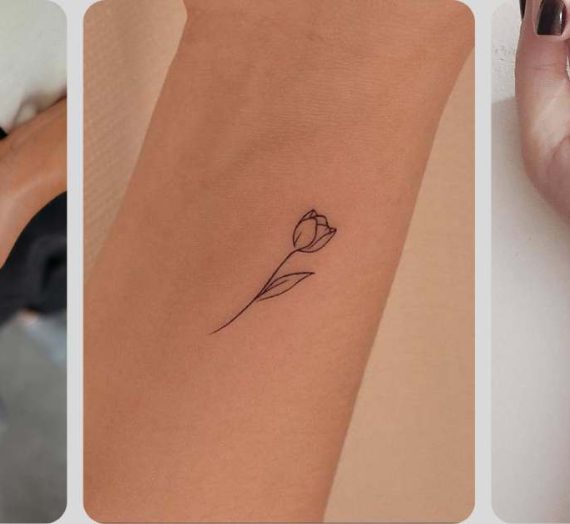 Descubra como as tatuagens femininas minimalistas realçam a beleza