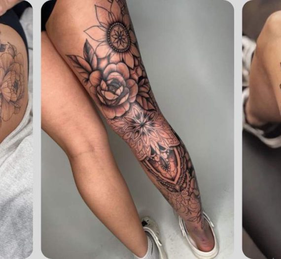 15 Tatuagens Femininas nas Pernas: Um Universo de Estilos e Significados