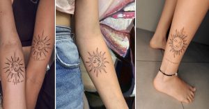 tatuagens femininas de sol