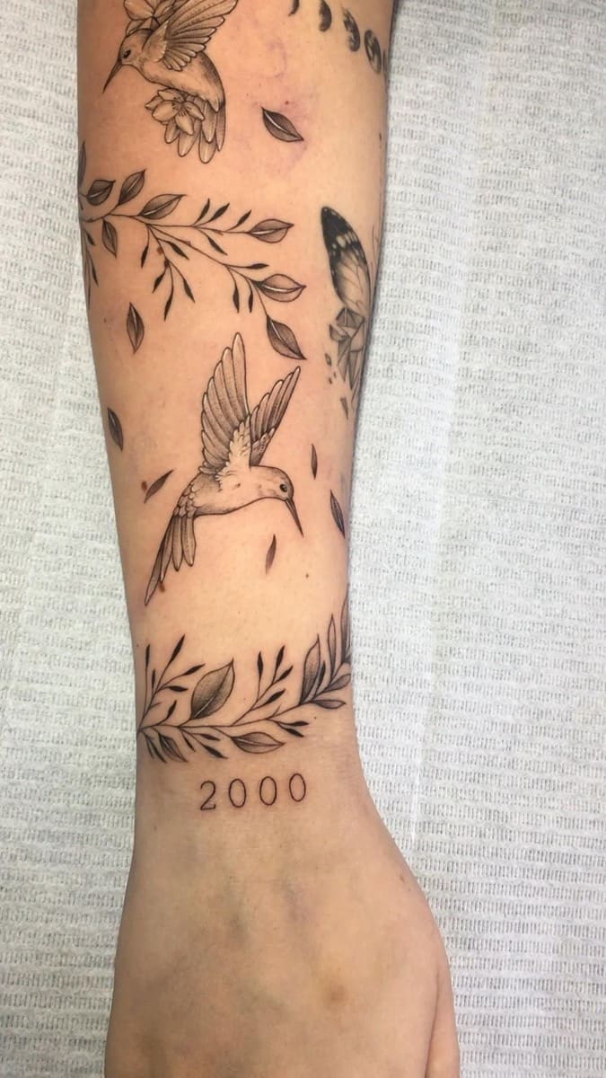 Tatuagens De Beija Flor Para Mulheres Os Segredos Por Tr S Desse