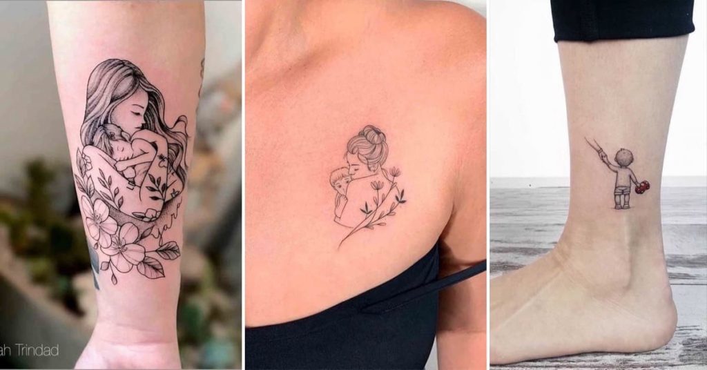 Tatuagens Femininas Dedicadas à Maternidade