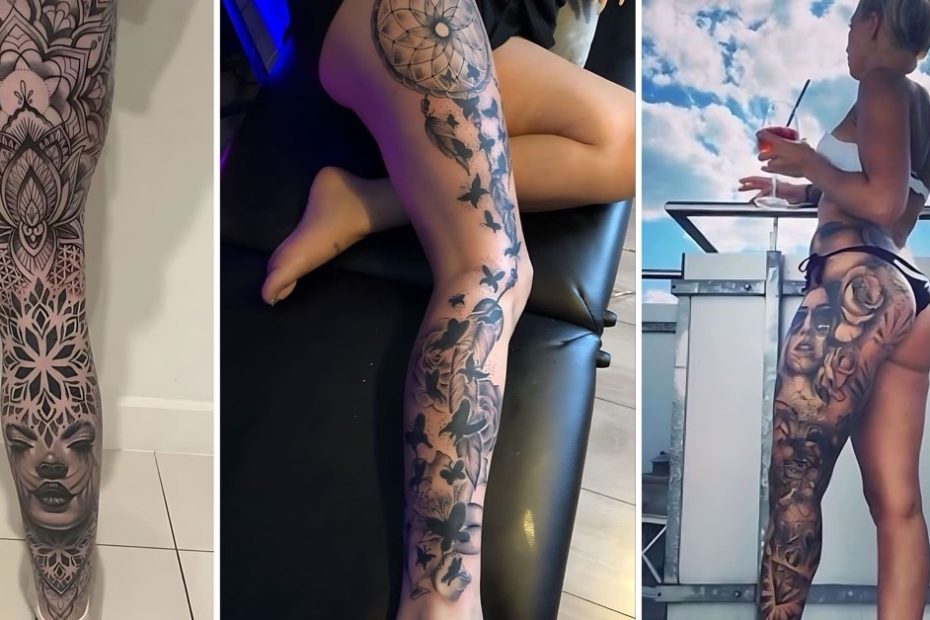 Tatuagens Femininas nas Pernas