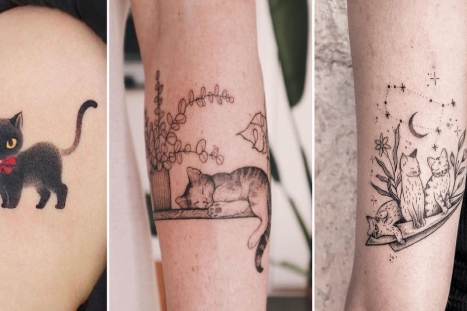 tatuagens de gatos