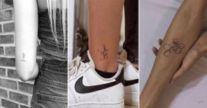 Tatuagens femininas de letras