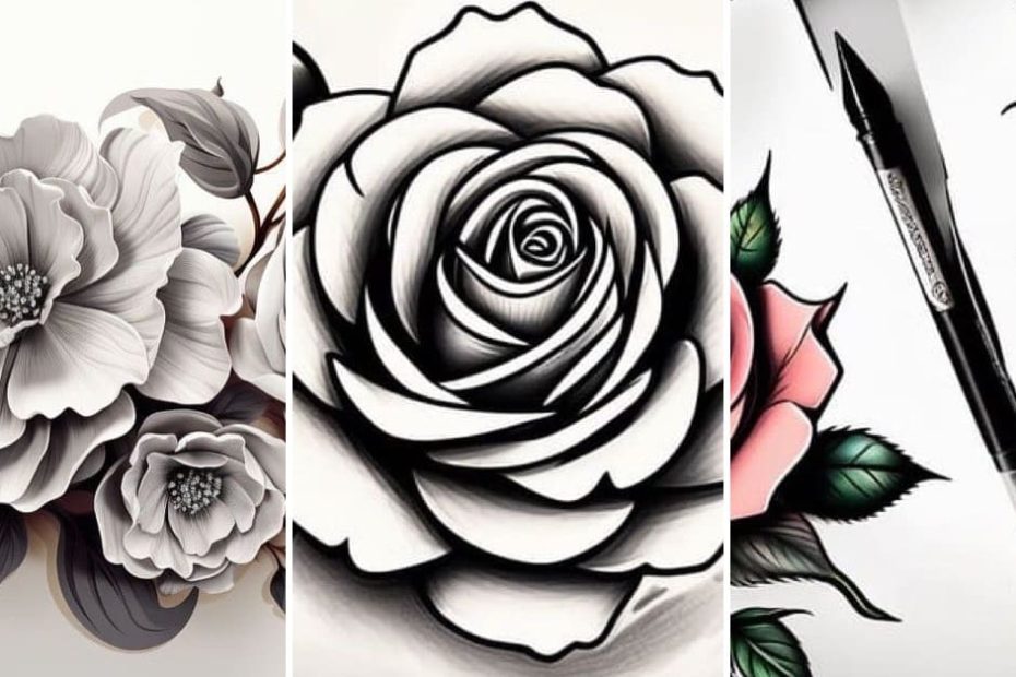 tatuagens de rosas