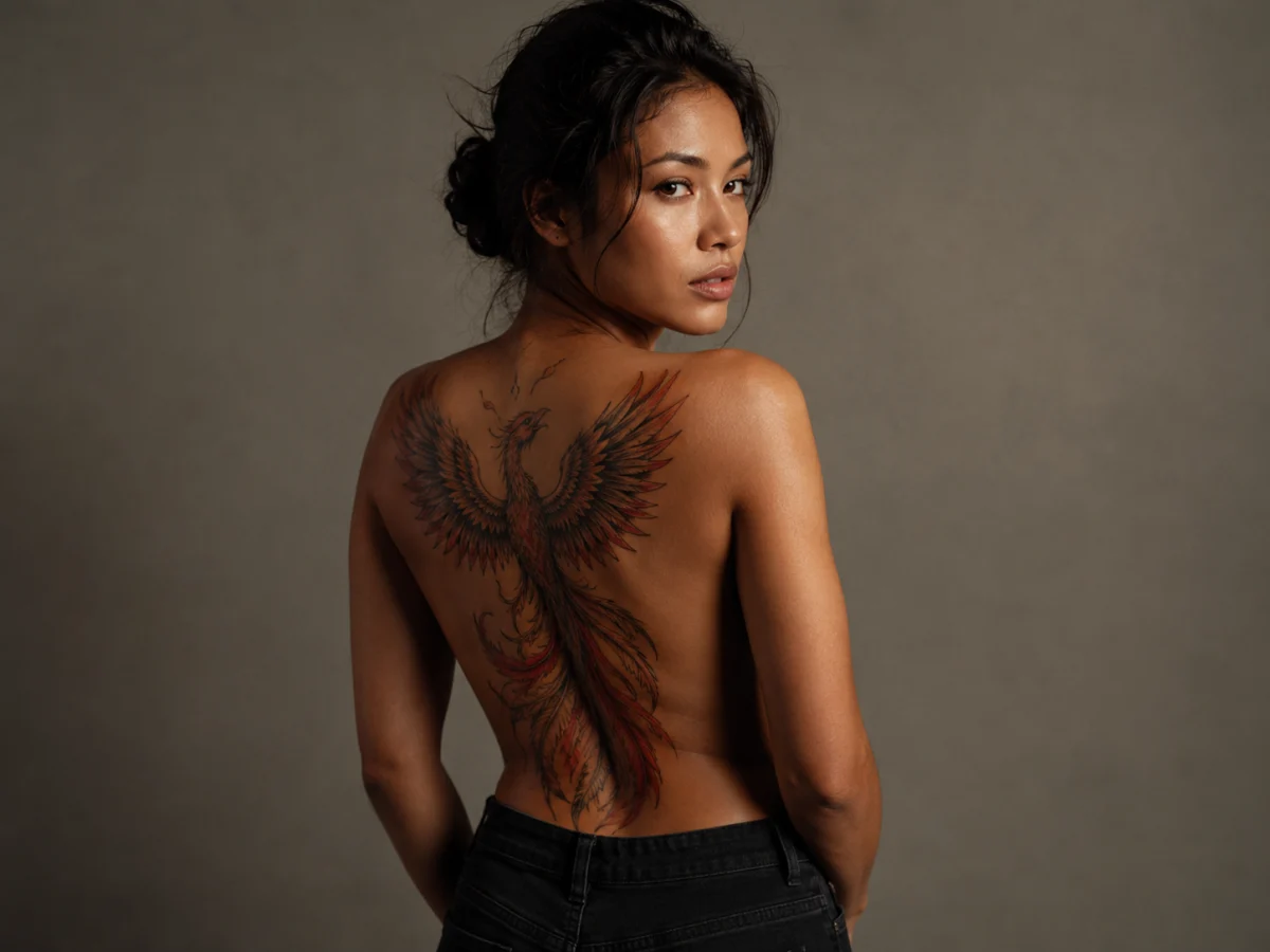 Tatuagem feminina de força e superação: símbolos e significados - imagem 1