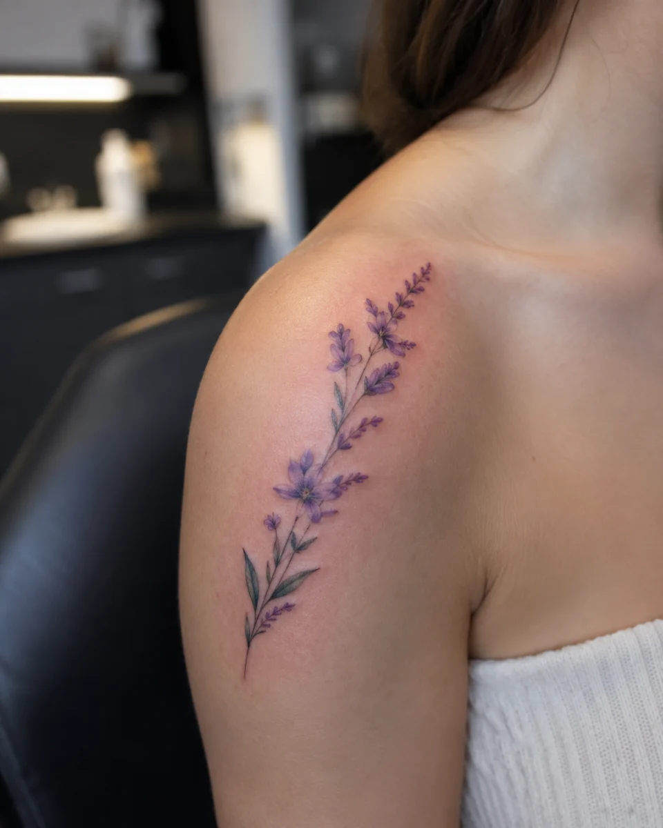 Tatuagem feminina no ombro: como escolher um desenho elegante e atemporal - imagem 2