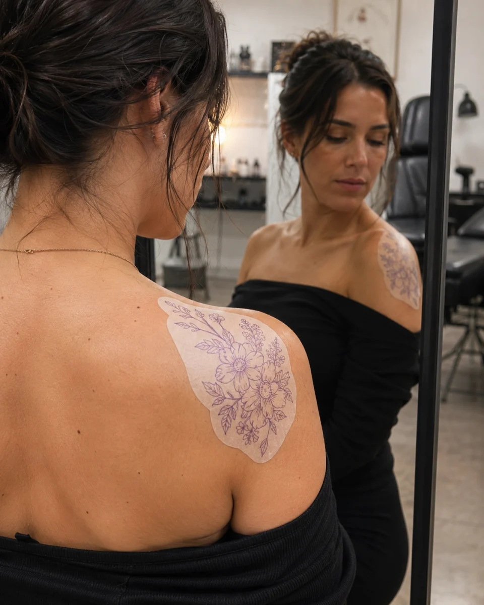 Tatuagem feminina no ombro: como escolher um desenho elegante e atemporal - imagem 3