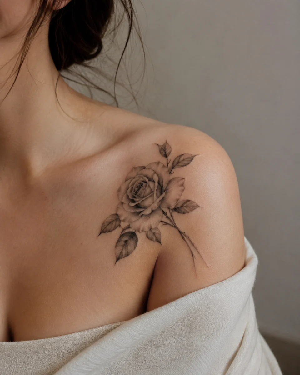 Tatuagem feminina no ombro: como escolher um desenho elegante e atemporal - imagem 6