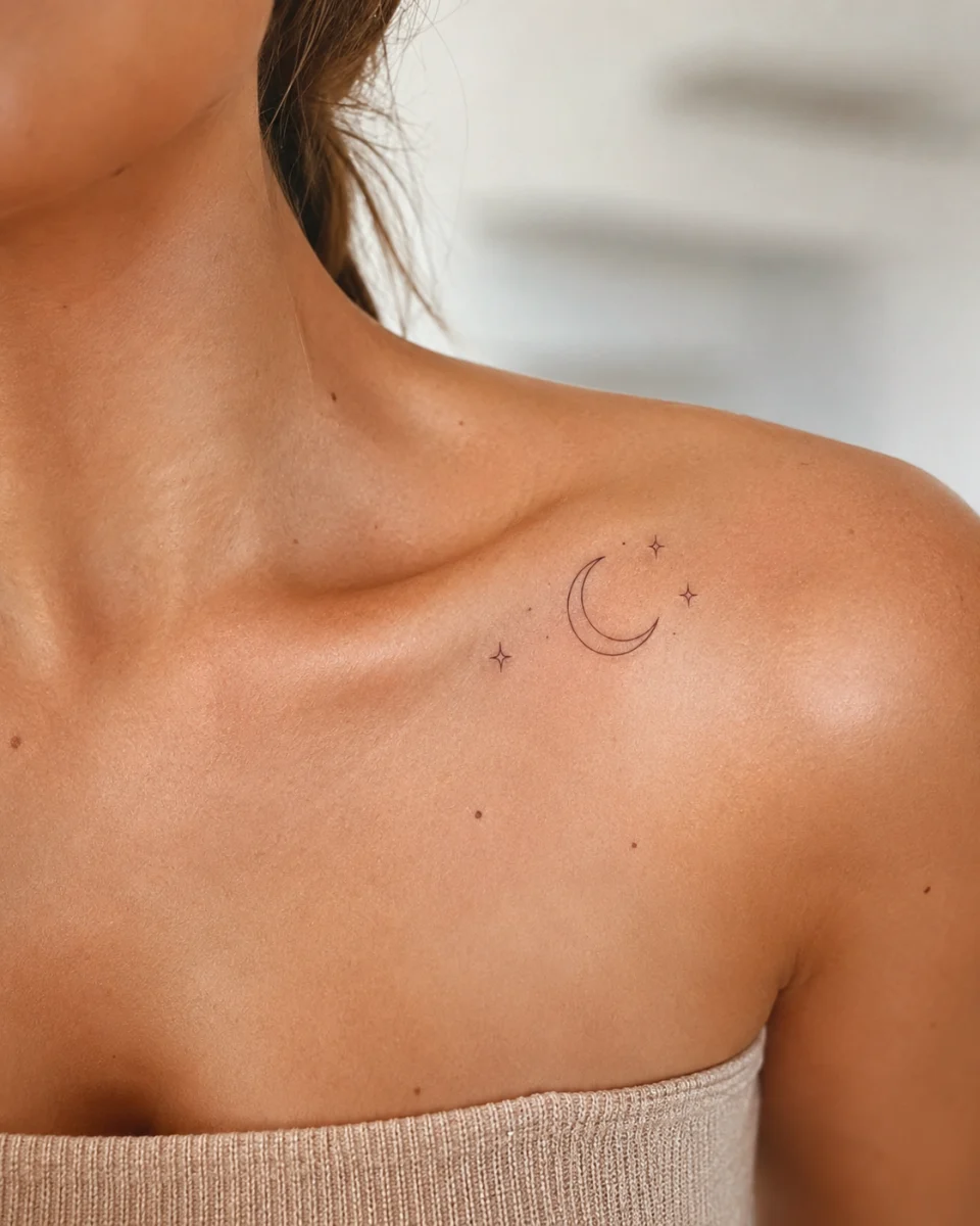 Tatuagem feminina no ombro: como escolher um desenho elegante e atemporal - imagem 7