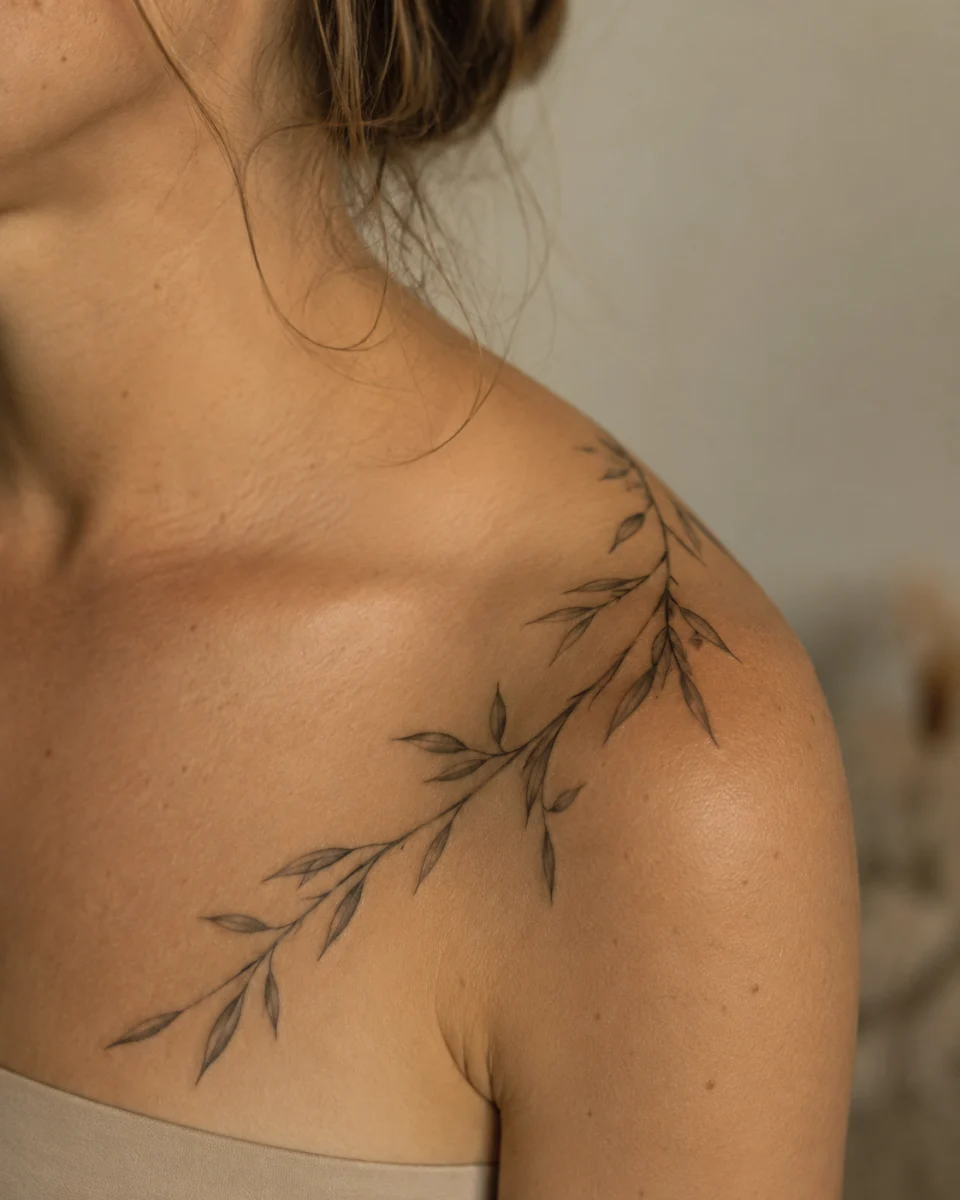 Tatuagem feminina no ombro: como escolher um desenho elegante e atemporal - imagem 9