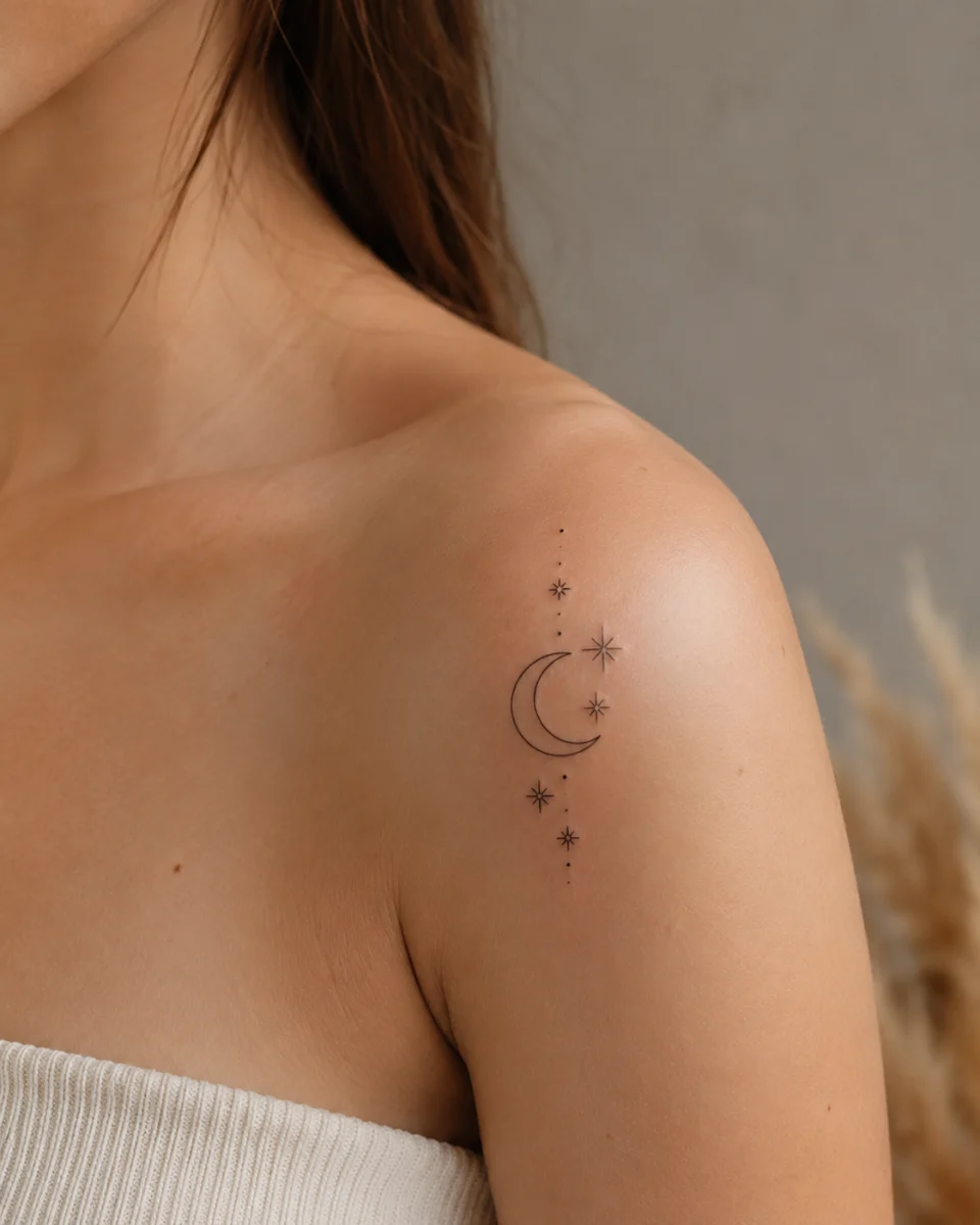 Tatuagens femininas no ombro elegantes: ideias delicadas e sofisticadas - imagem 5