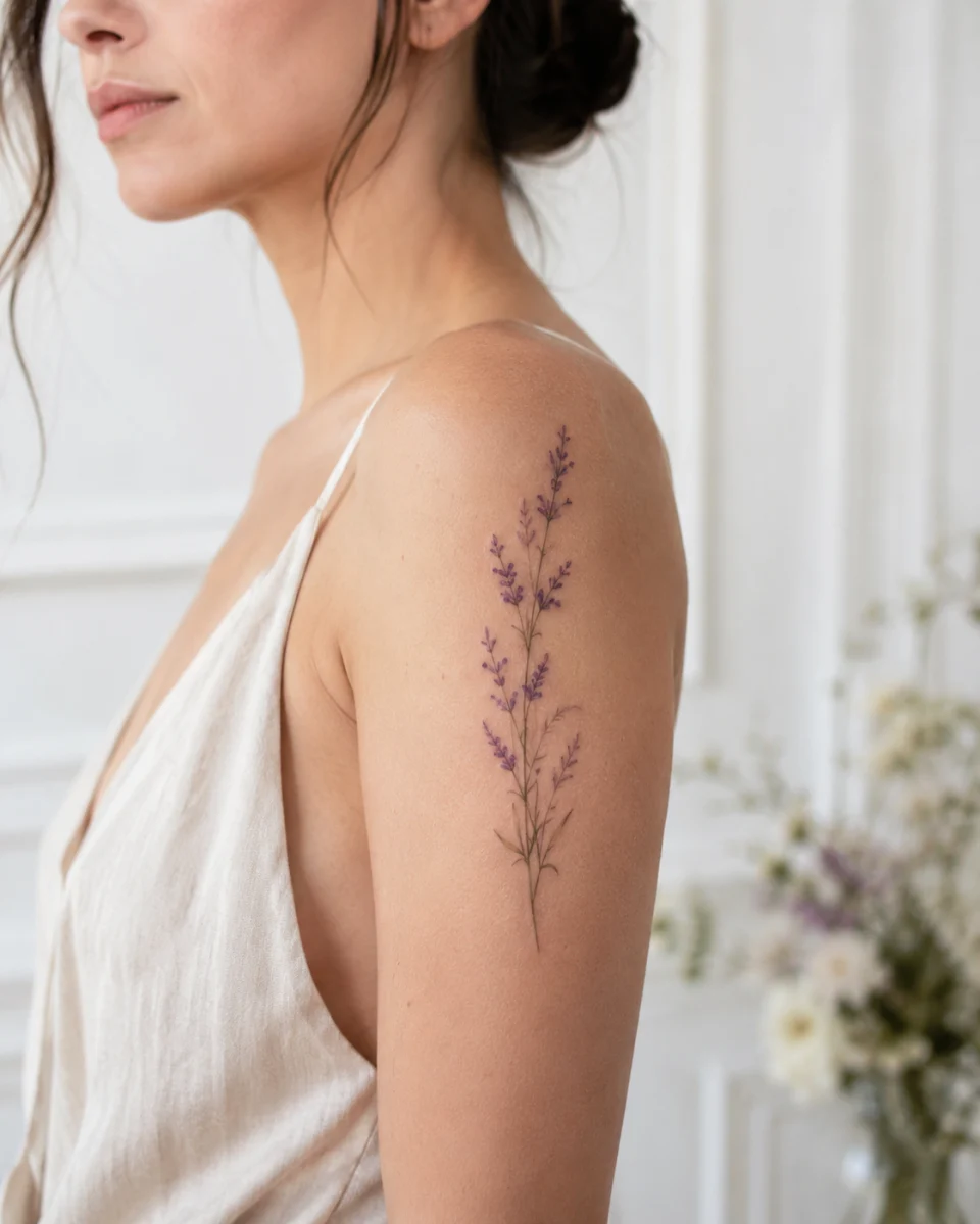 Tatuagens femininas no ombro elegantes: ideias delicadas e sofisticadas - imagem 6