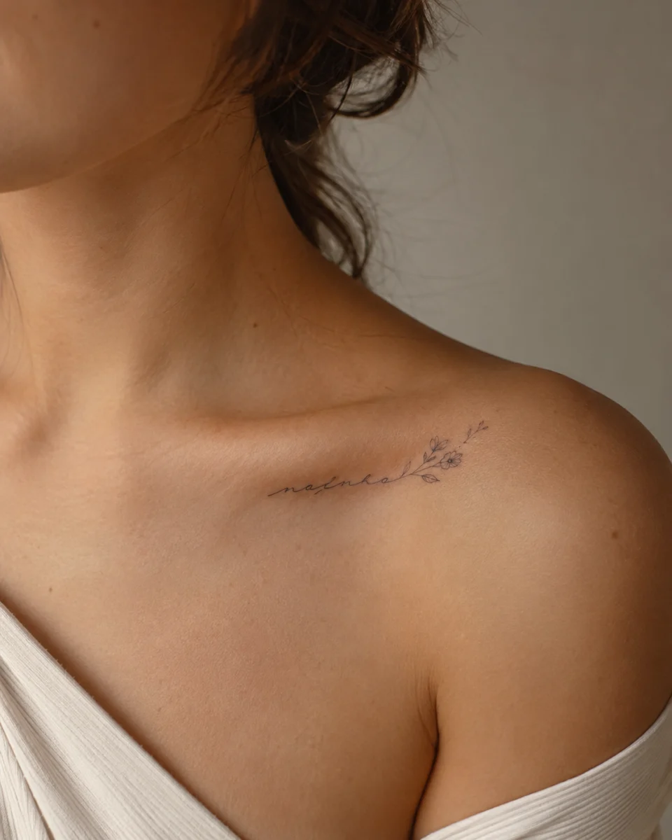Tatuagens femininas no ombro elegantes: ideias delicadas e sofisticadas - imagem 7
