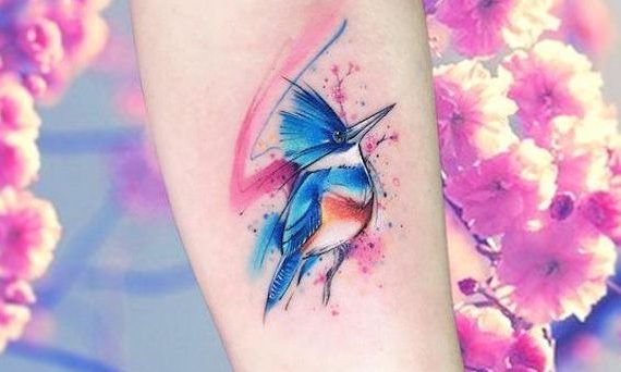 20 fantásticas tatuagens do estilo Aquarela para se inspirar