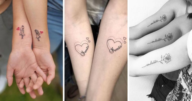 33 Tatuagens Fantásticas para fazer com a sua Irmã