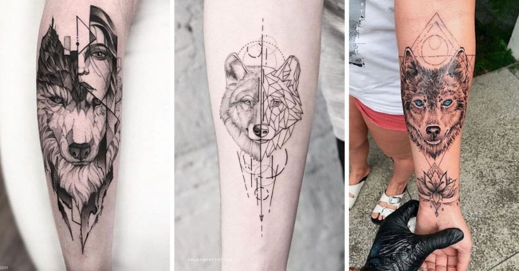 39 Tatuagens de LOBO Fantásticas e o seu significado - 123 Tatuagens