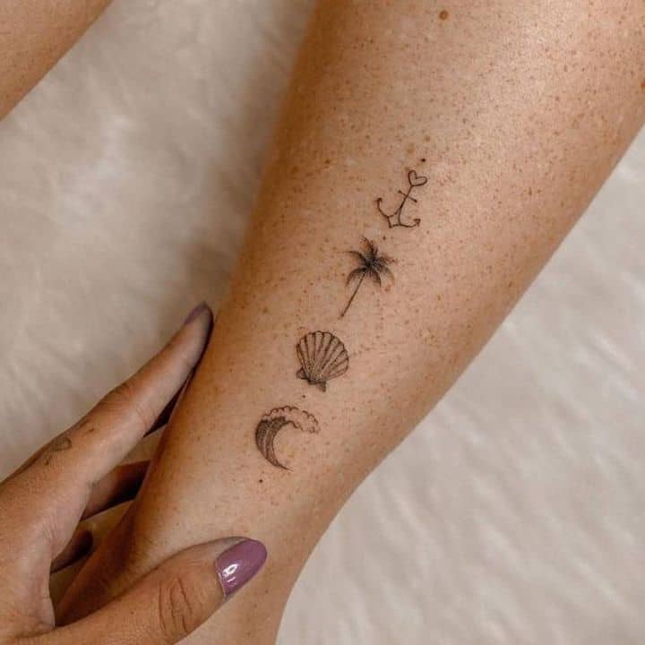 Tatuagens de conchas