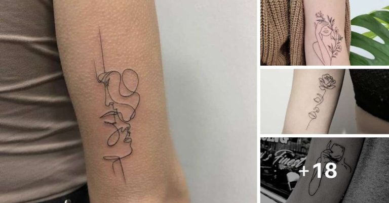 21 Tatuagens femininas de traço fino: elegância e discrição