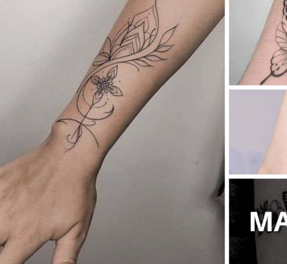 21 Tatuagens delicadas e chiques nos braços femininos
