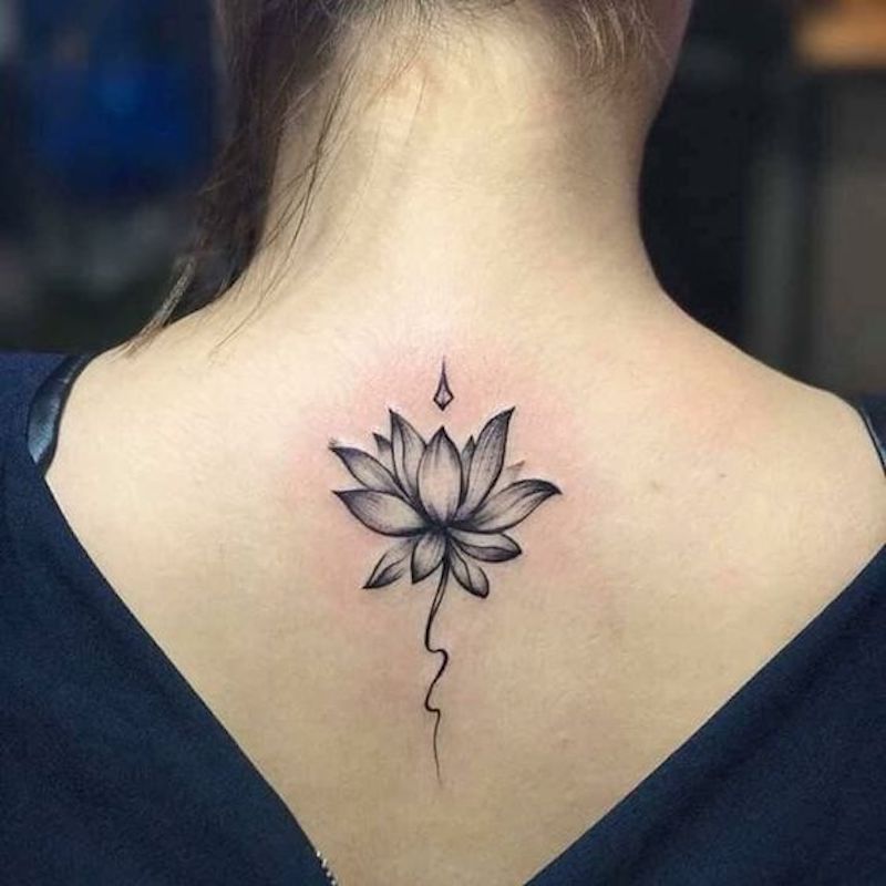 tatuagens de flor de lotus