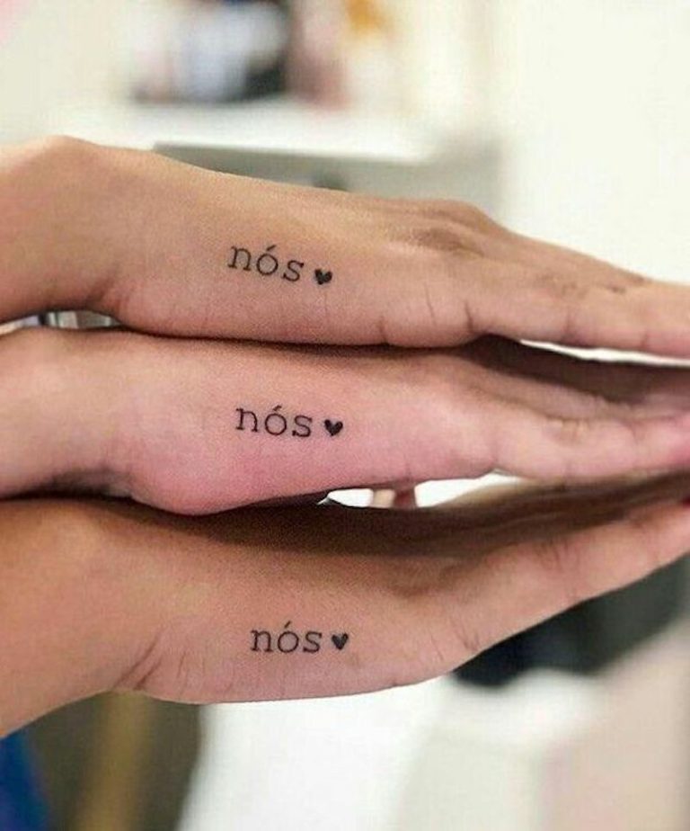 21 Tatuagens de irmã: um símbolo de amor e laços familiares - Página 2 ...