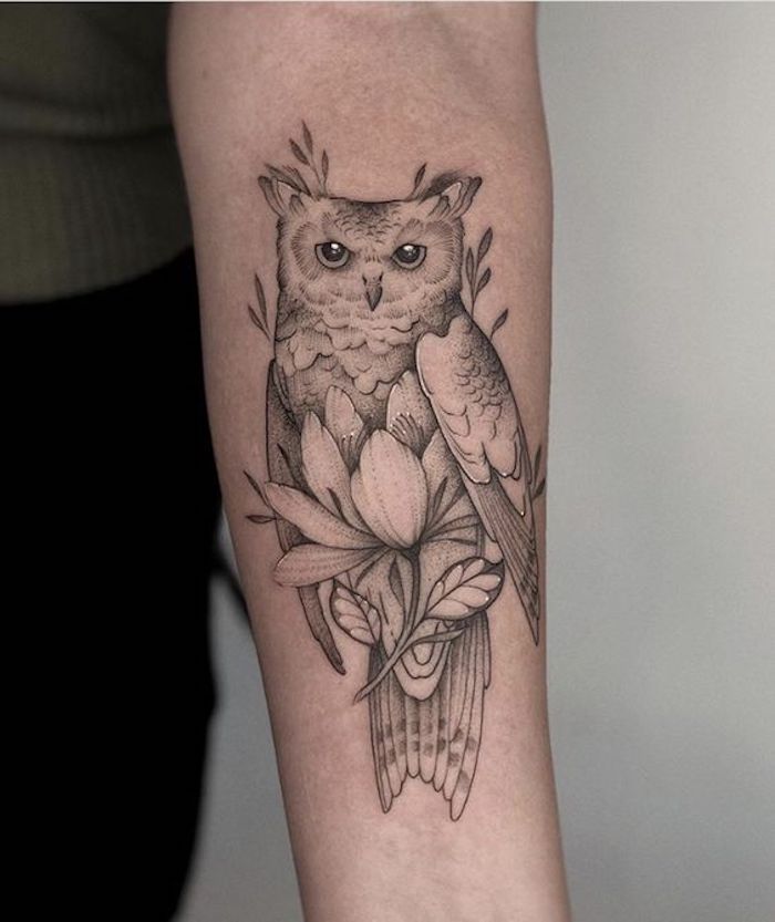 Tatuagens de corujas