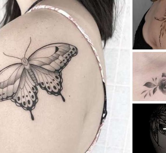 Arte suave no ombro: 21 tatuagens elegante no ombro