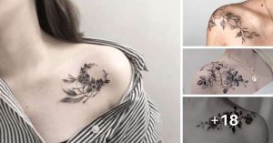 Elegância no ombro: 21 tatuagens femininas para mulheres sofisticadas